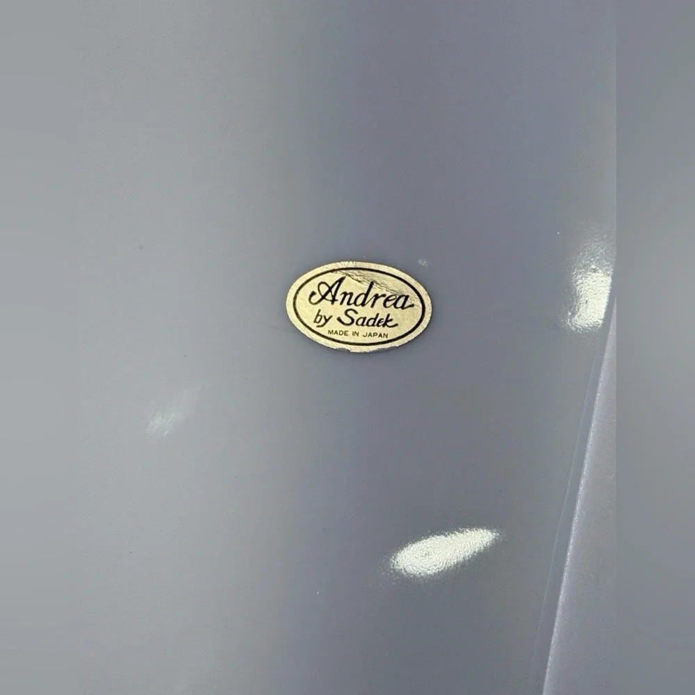 Vintage Andrea by Sadek Buckingham 10" Porcelain Cake Plate & Server JAPAN - Picture 10 of 13